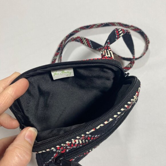 Vera Bradley Quilted Pattern Compact Crossbody Bag - Picture 2 of 6